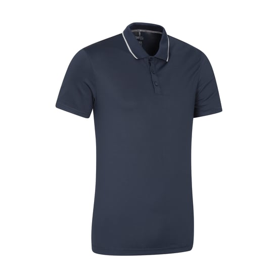 Mountain Warehouse - "Tournament" Poloshirt für Herren (Marineblau) - Image 4