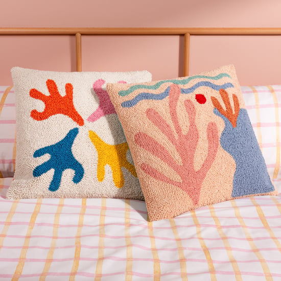 Heya Home Corals Knitted Cushion