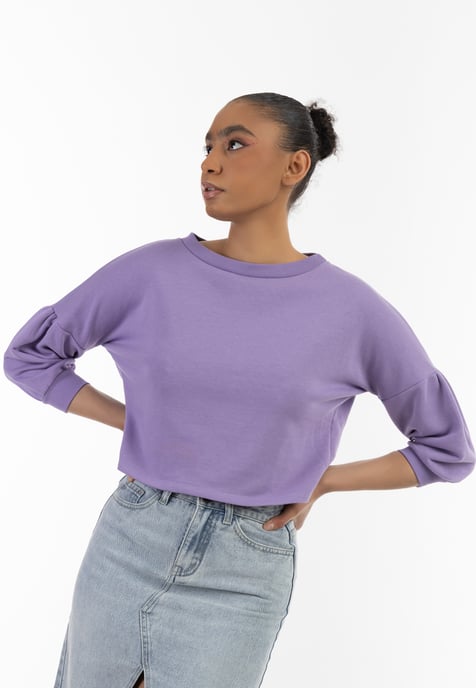 Mymo Sweatshirt Damen Flieger - Image 3