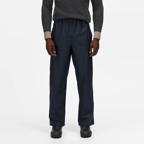 Regatta Mens Stormflex II Waterproof Over Trousers (Navy)