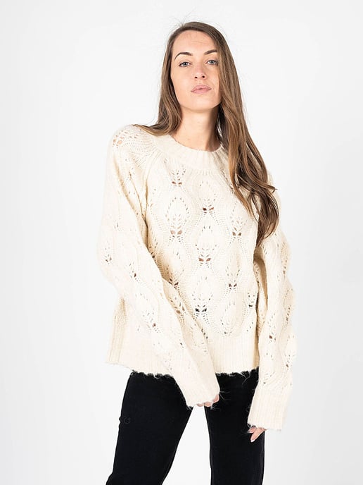 Silvian Heach Pullover Oversize Damen beige - Image 3