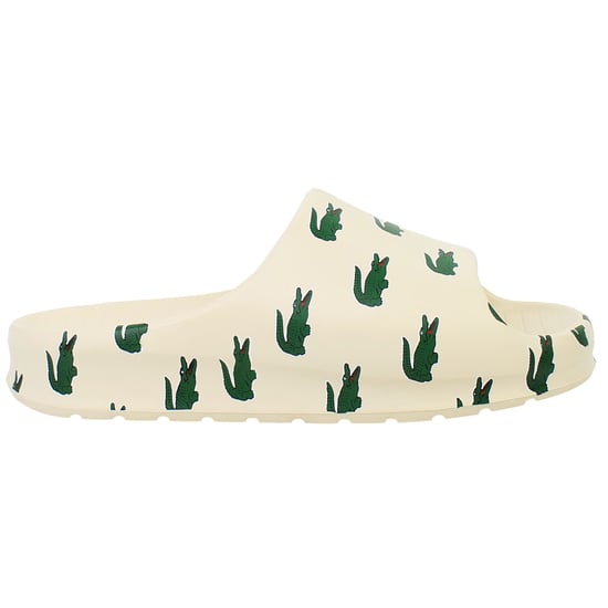 Lacoste Serve Slide 2.0 223 3 SMA Herren Beigefarbene Slipper - Image 1