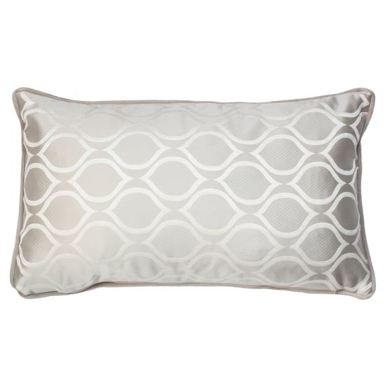 Prestigious Textiles Solitaire Embroidered Geometric Piped Cushion Cover
