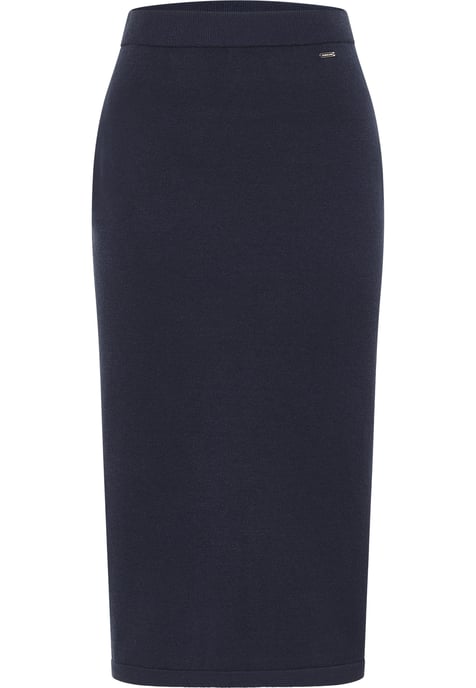 Dreimaster Strickrock Damen Marine - Image 1