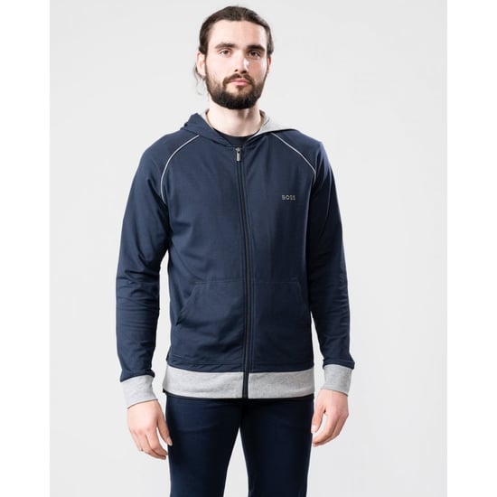 BOSS Mix & Match Mens Zip Through Loungewear Hoodie