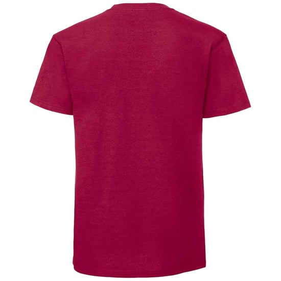 Fruit Of The Loom Herren Premium T-Shirt (Cranberry) - Image 2