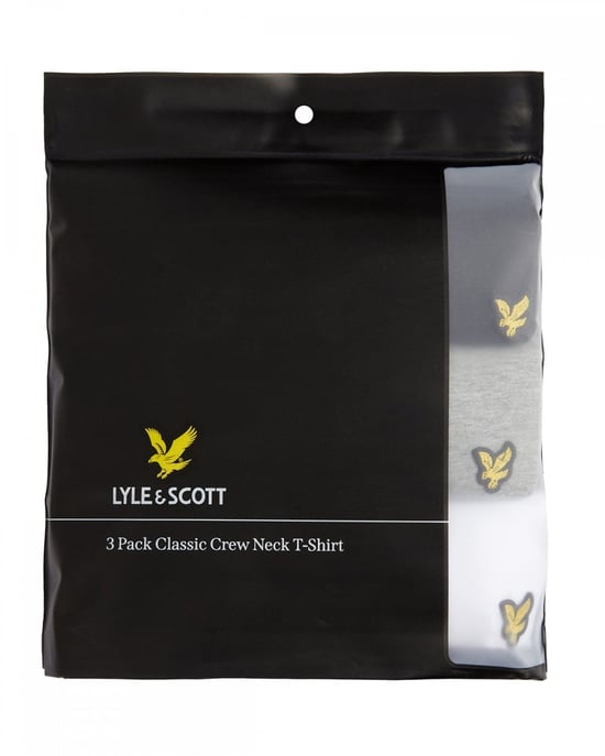 Lyle & Scott – 3er-Pack Lounge-T-Shirts – Mehrfarbig - Image 2