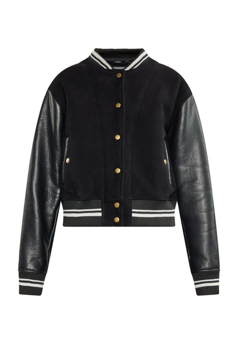 Dreimaster Jacke Damen Schwarz - Image 1