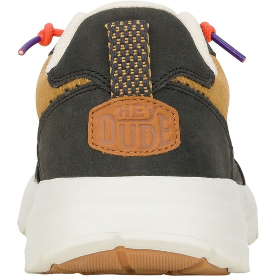 HEYDUDE Sirocco Alta Hype Nylon Herren Walnuss Turnschuhe - Image 2