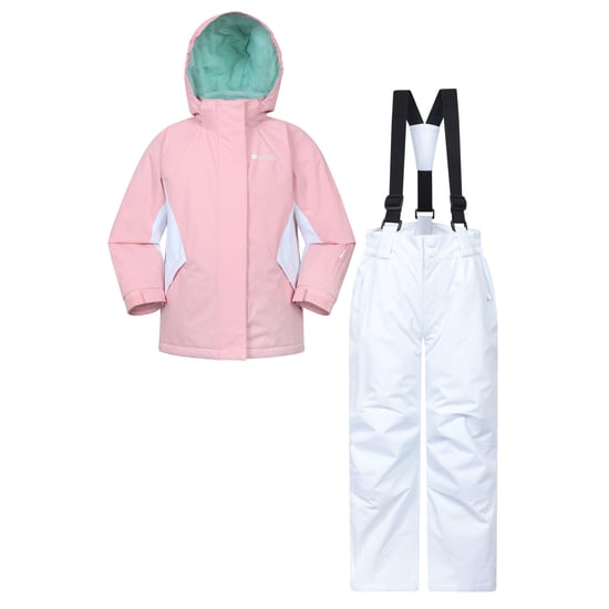 Mountain Warehouse - Skijacke und Hosen Set für Kinder (Hellrosa) - Image 1