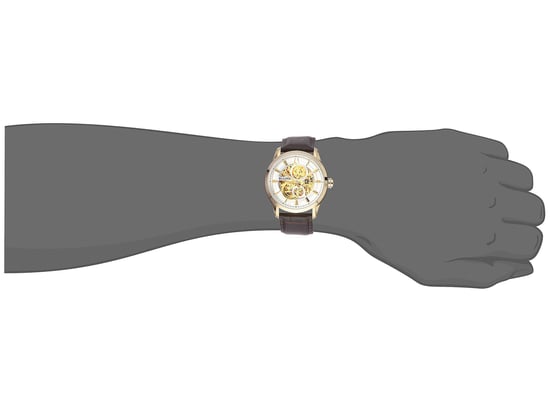 Bulova Automatik / Wilton Herrenbraun Uhr 97A138 - Image 5