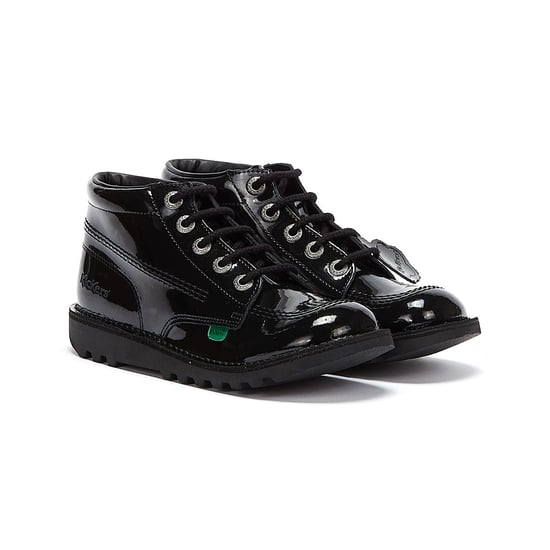 Kickers Kick Hi Patent Mädchen Stiefel - Image 1