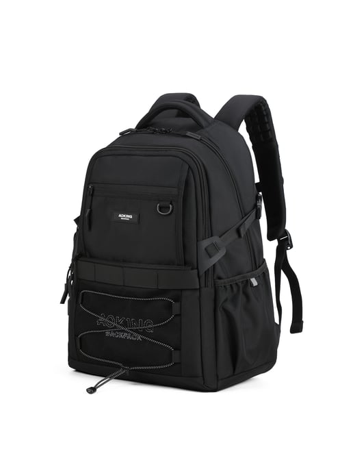 Aoking Rucksack Unisex BLACK - Image 2