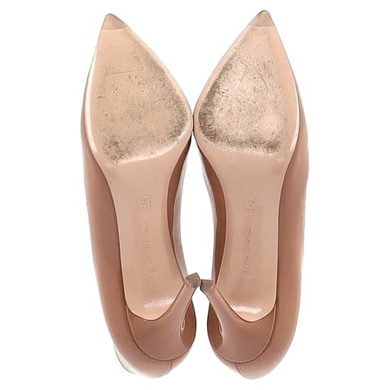 Gianvito Rossi Pumps aus nude Patentleder - Image 6