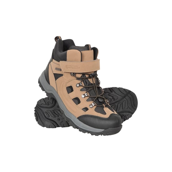 Mountain Warehouse Mens Adventurer Adaptive Faux Wildleder wasserdichte Stiefel (braun) - Image 6