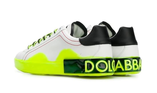 Dolce & Gabbana Men's White Calfskin Sneakers