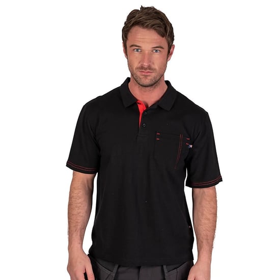 Lee Cooper - Poloshirt für Herren (Schwarz) - Image 5