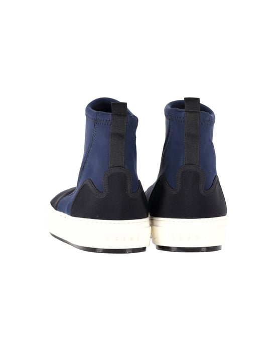 Marni Neopren Sneaker Boots in Blau Neopren - Image 5