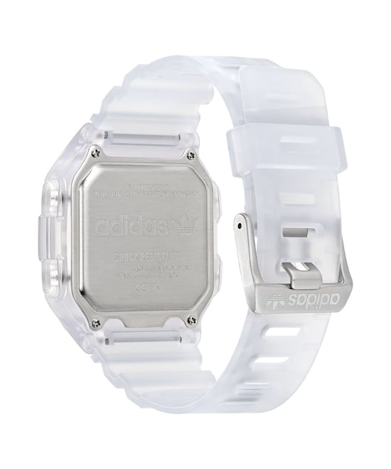 Adidas Originals Street Digital One GMT Unisex Transparente Uhr AOST22049 - Image 3