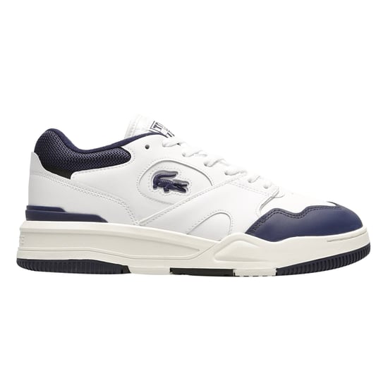 Lacoste Lineshot Herren-Sneaker in Weiß/Marineblau - Image 1