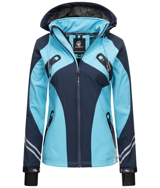 Rock Creek Softshelljacke Navy
