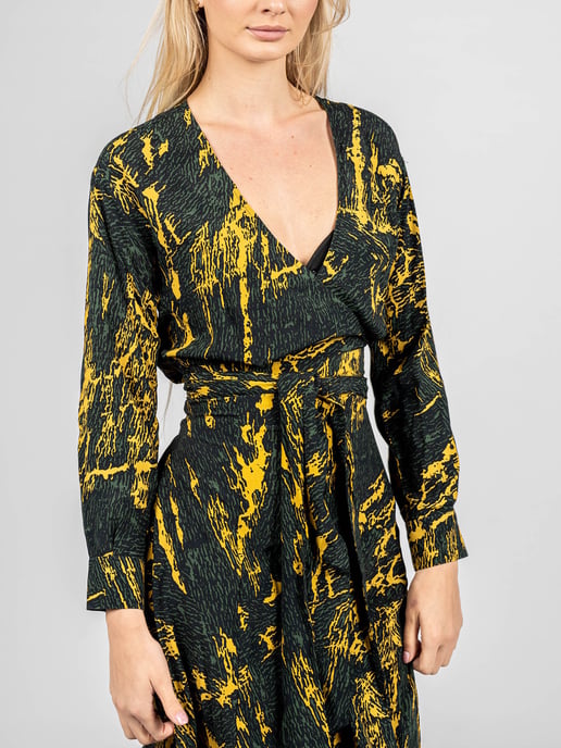 Pinko Dress Utilizzare Woman's Yellow