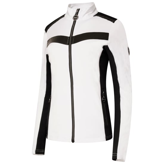 Dare 2B Womens/Ladies Divinity II Core Stretch Fleece Jacket (White/Black)