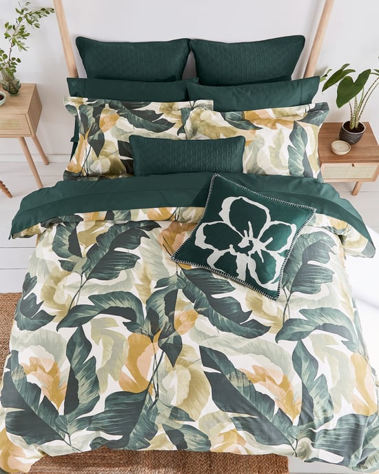 Ted Baker Urbank Ducufob3Bas Urban Forager King Duvet Cover, Green