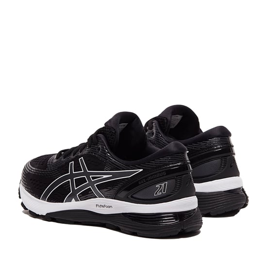 Asics Gel Nimbus 21 Lace-Up Schwarz Synthetik Herren Running Trainer 1011A169_001 - Image 6