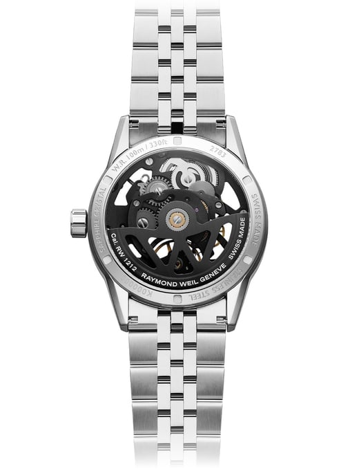 Raymond Weil Freelancer Calibre RW1212 Skeleton Herren Silber Uhr 2783-ST-50000 - Image 2