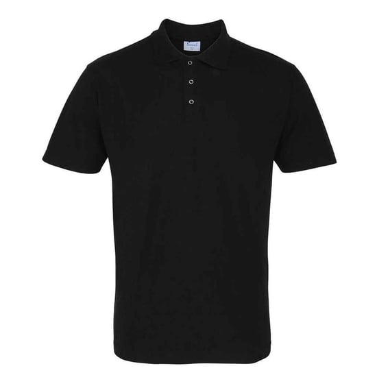 Premier - Poloshirt Mit Stollen für Herren (Schwarz) - Image 1