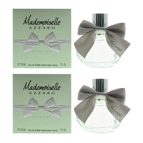 Azzaro Mademoiselle L'Eau Tres Florale Eau de Toilette 30ml Spray For Her X 2