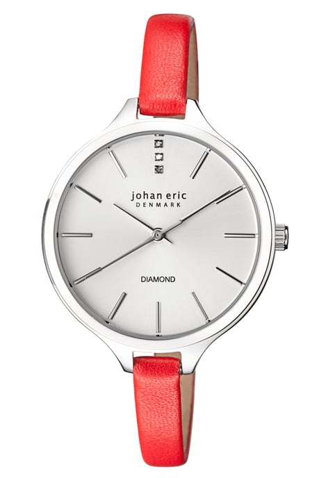 Johan eric herlev slim red watch