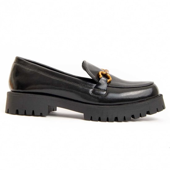 Montevita Platform Moccasin Macca3 In Black