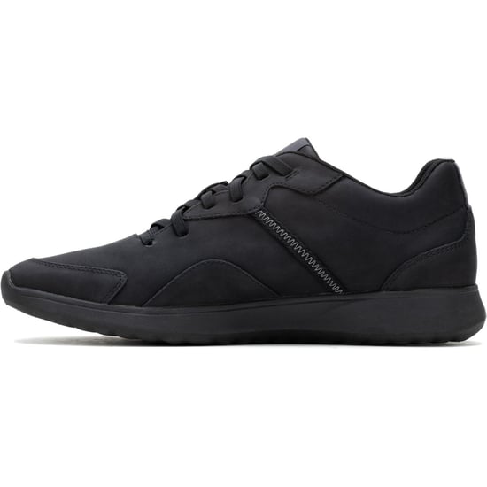 Hush Puppies The Good Leder Herren Schwarz Turnschuhe - Image 5