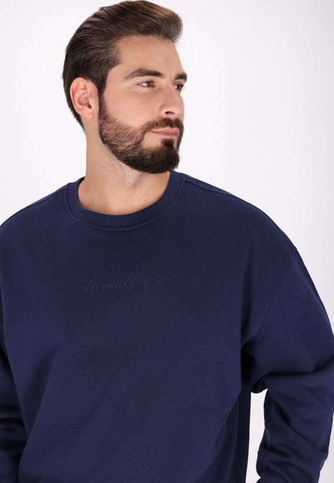 Dreimaster Sweatshirt Herren Marine - Image 5