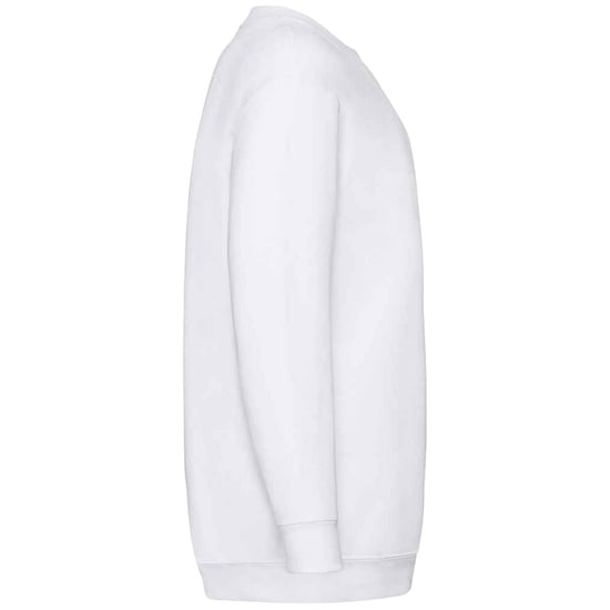 Fruit of the Loom Kinder Klassik Drop Schulter Sweatshirt (Weiß) - Image 3