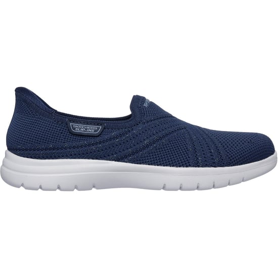 Skechers On-the-GO Flex Excellency Textile Damen Navy Sneakers - Image 2