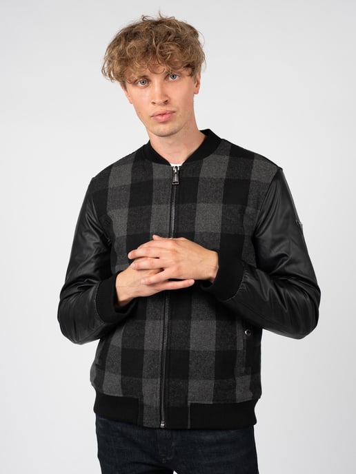 Guess Jacke Andy Bomber Herren schwarz - Image 3