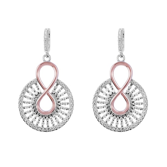Orphelia 'Frida' Damen-Set aus 925er Sterlingsilber: Halskette + Ohrringe – Rosé SET-7437 - Image 3