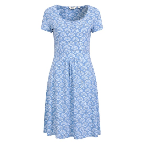 Mountain Warehouse - Robe mi-longue ORCHID - Femme (Bleu clair) - Image 1