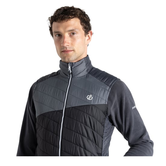 Dare 2B Mens Touring Quilted Lightweight Gilet (Ebony/Black)