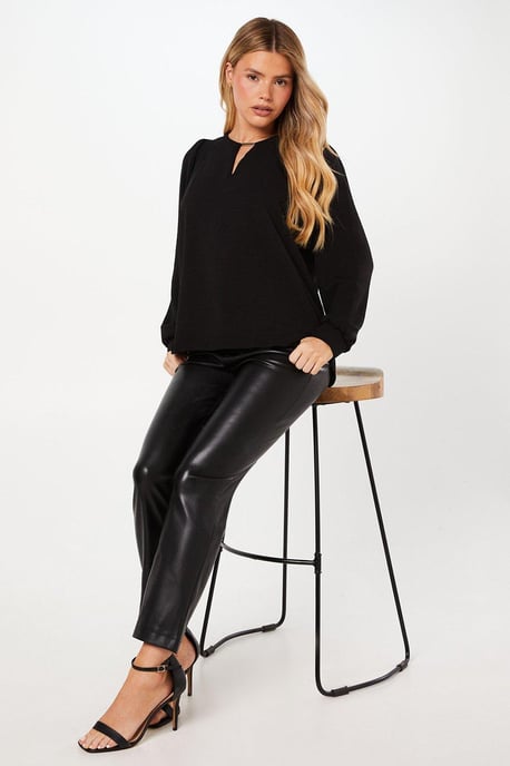 Bar Trim Overhead Blouse