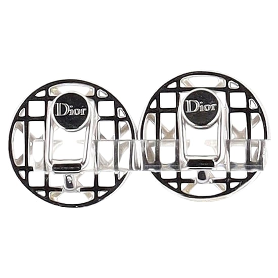 Christian Dior Clips Ohrringe aus Sterlingsilber - Image 3