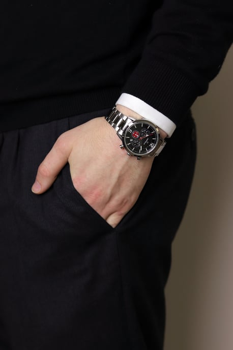 Orphelia Tempo Herren-Armbanduhr, silberfarben OR82807 - Image 4