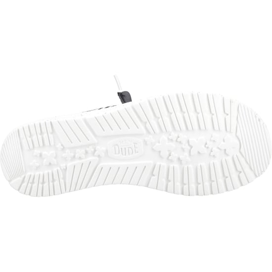 HEYDUDE Wendy Leopard Baumwollmischung Damen Schwarz/Grau Loafers - Image 3