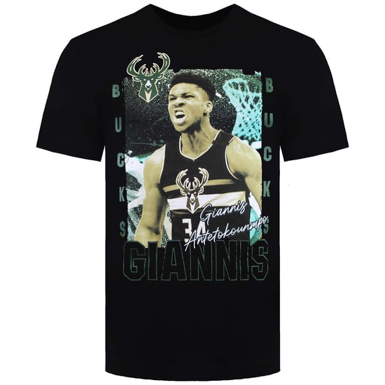 NBA Milwaukee Bucks 34 Giannis Antetokounmpo Kinder-Jubel-T-Shirt - Image 1