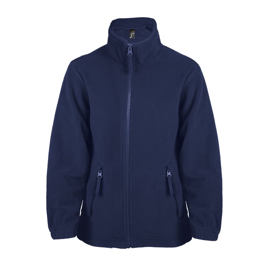SOLS Kinder Fleece Jacke North (Marineblau) - Image 1