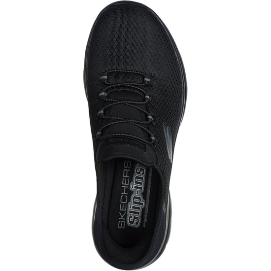 Skechers Summits Diamond Dream Textile Damen Sneaker in Schwarz - Image 3