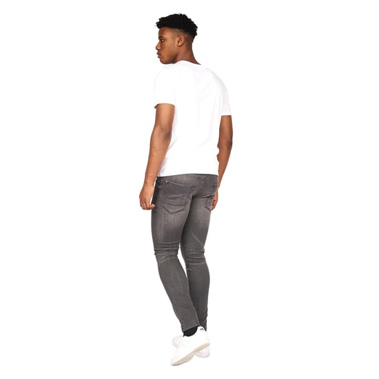Crosshatch - "Barbeck" Jeans für Herren (verwaschenes Grau) - Image 5